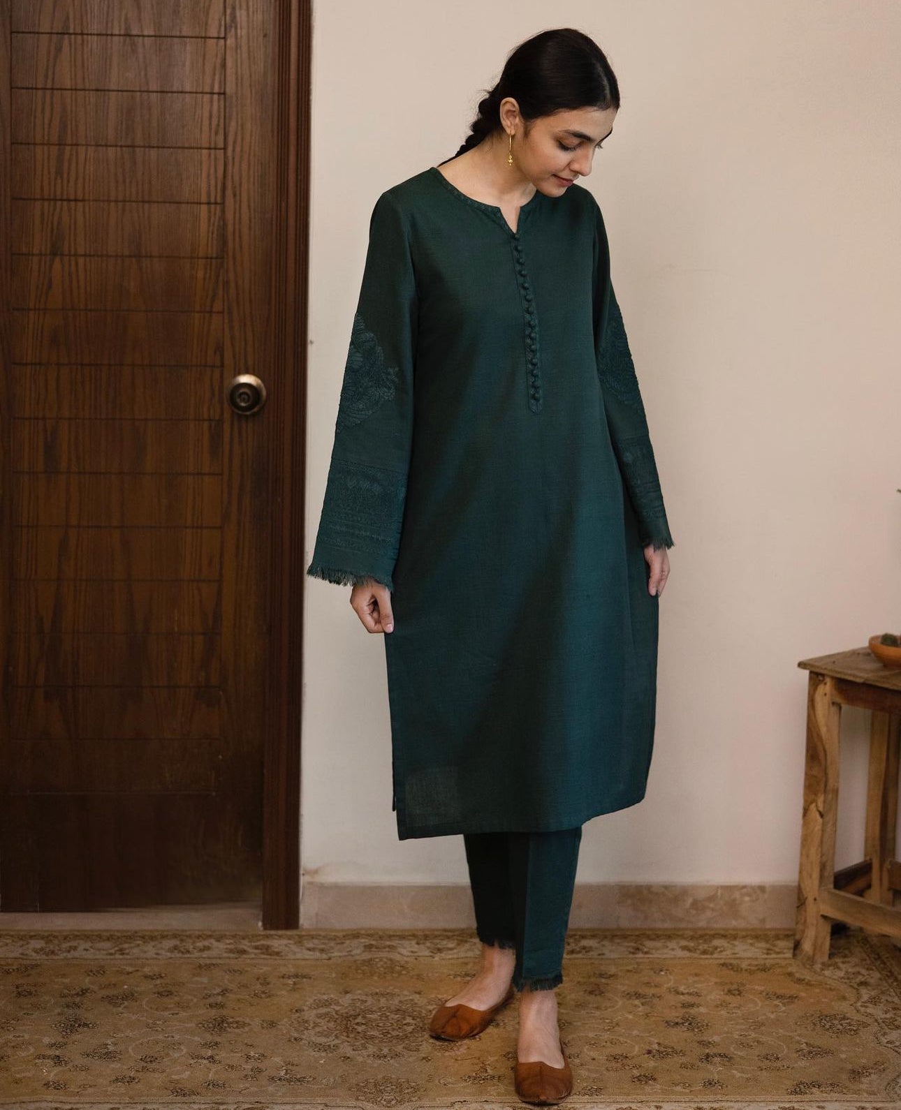 EMPIRE GREEN | 2-Piece Stitched Suit