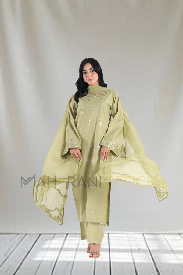 Apple Green – Stylish Summer Suit for Women