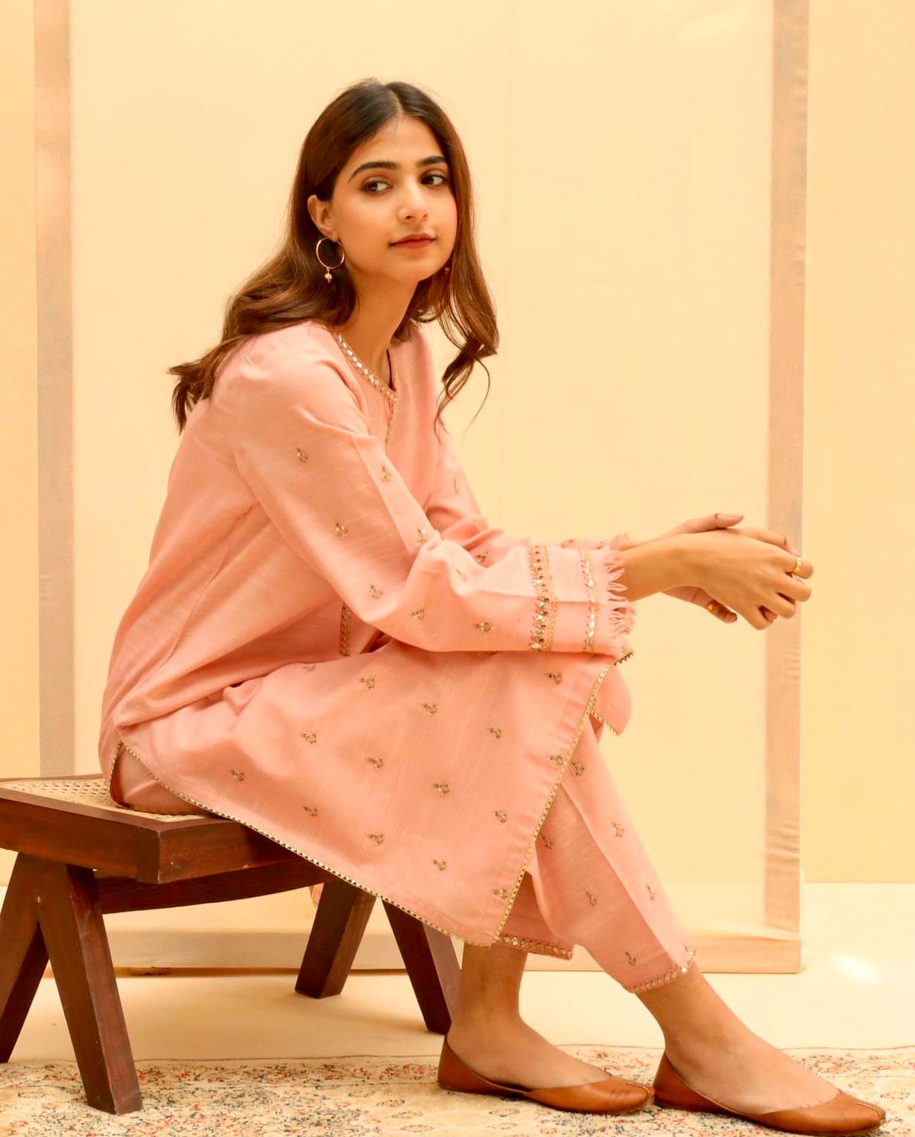 Peach Blossom | 2-Piece Stitched Suit